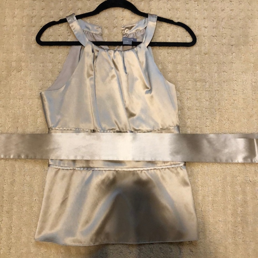 Ann Taylor silk blouse sleeveless